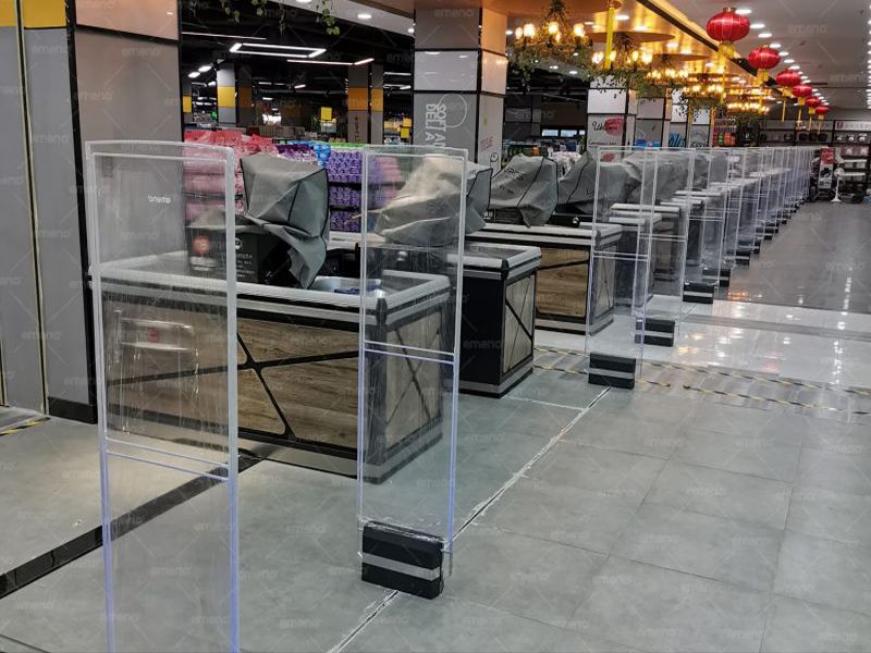 La cadena de supermercados instaló el dispositivo antirrobo de supermercado Cubic Beauty Emeno AM8089